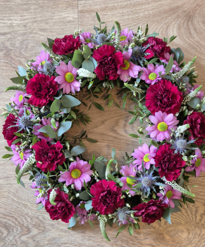 Purple wreath Product Image