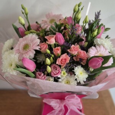 Just For You  - A fresh selection of seasonal flowers chosen each day by the florist. Other colours are by selected- just ask in Special Requests. 